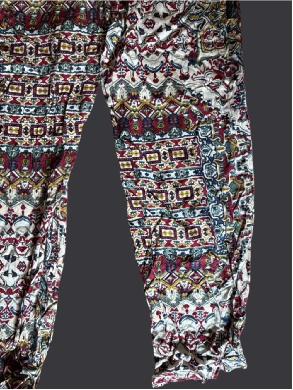 Sacred Threads Boho Ethnic Summer Overalls - Picture 6 of 9